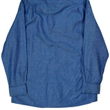 Tommy Hilfiger Slim Fit Shirt - Large Blue Cotton