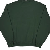 US Marine Corps Champion Graphic Long Sleeve T-Shirt - XL Green Cotton