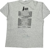 Single Stitch Funny Girl Musical Fruit Of The Loom Graphic T-Shirt - XL Gray Cotton