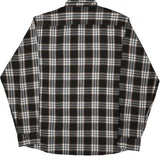 Wrangler Checked Flannel Shirt - XL White Cotton