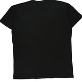 Africa Wildlife Fruit Of The Loom Graphic T-Shirt - XL Black Cotton