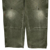 Carhartt Double Knee Carpenter Pants - 40W 31L Green Cotton
