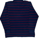 Polo By Ralph Lauren Striped Long Sleeve Polo Shirt - Large Navy Cotton