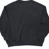 Nike Center Swoosh Sweatshirt - Large Black Cotton