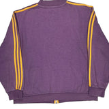 Los Angeles Lakers Adidas Track Jacket - 2XL Purple Cotton Blend
