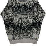 Adidas Sweatshirt - Small Black Cotton