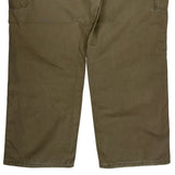 Carhartt Double Knee Carpenter Pants - 36W 30L Khaki Cotton