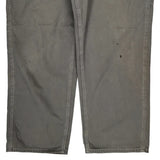 Carhartt Carpenter Trousers - 40W 30L Grey Cotton
