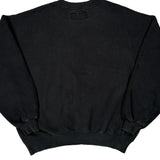 Russell Athletic Sweatshirt - Large Black Cotton