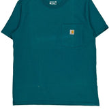 Carhartt T-Shirt - Medium Green Cotton
