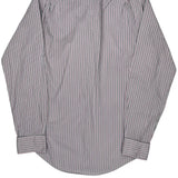 Polo By Ralph Lauren Striped Shirt - Medium White Cotton