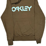 Oakley Hoodie - Small Brown Cotton
