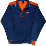 Broncos Unbranded Nfl Fleece - Large Blue Polyester