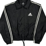 Adidas Windbreaker - Medium Black Nylon