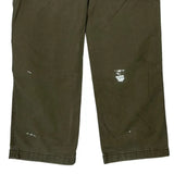 Carhartt Double Knee Carpenter Trousers - 31W 34L Green Cotton