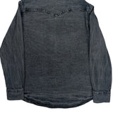 Levis Denim Shirt - Large Gray Cotton
