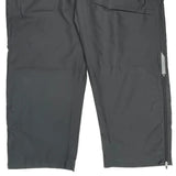 Nike Track Pants - Large Gray Polyester