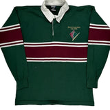 South Oakleigh College Psw Striped Rugby Shirt - Small White Cotton