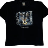 Age 14 Prairie Mountain Single Stitch T-Shirt - Large Black Cotton
