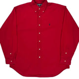 Blaire Ralph Lauren Shirt - Large Red Cotton