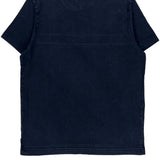 Tommy Hilfiger Striped T-Shirt - Small Navy Cotton