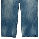 Coogi Wide Leg Graphic Jeans - 33W 31L Blue Denim