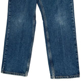 569 Levis Slim Jeans - 24W UK 2 Blue Cotton