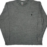 Polo By Ralph Lauren Long Sleeve T-Shirt - Medium Grey Cotton