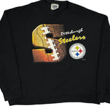 Pittsburgh Steelers Lee Sport Graphic Sweatshirt - 2XL Black Cotton