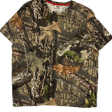 Scent Control Mossy Oak Camo T-Shirt - 2XL Green Cotton