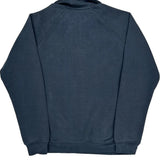 Carhartt 1/4 Zip - Medium Blue Cotton Blend
