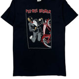 Pee-Wee Herman Grand Illusion Single Stitch T-Shirt - Large Black Cotton