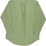 Ralph Lauren Striped Shirt - Large Green Cotton