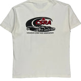 Canadian Street Rod Association Anvil Graphic T-Shirt - Large White Cotton