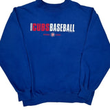 Chicago Cubs Majestic Mlb Sweatshirt - XL Blue Cotton