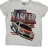 Nascar Nascar T-Shirt - XL White Cotton Blend