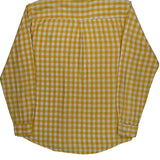 Polo By Ralph Lauren Checked Shirt - Large Yellow Cotton