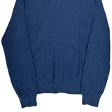 Polo By Ralph Lauren Zip Up Sweater - XL Blue Cotton