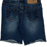 Age 4 True Religion Denim Shorts - Smallw 6L Blue Denim