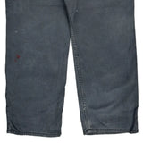 Carhartt Double Knee Carpenter Pants - 36W 30L Gray Cotton