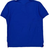 Tommy Hilfiger Slim Fit Polo Shirt - Large Blue Cotton