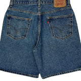 Levis Denim Shorts - 34W 10L Blue Cotton