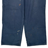 Carhartt Carpenter Trousers - 38W 26L Blue Cotton