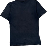 Oneita Graphic T-Shirt - Small Black Cotton