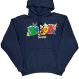 Disneyland Resort Disney Graphic Hoodie - XL Navy Cotton Blend