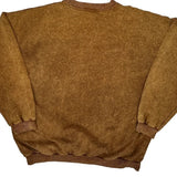 Jasper, Canada King Graphic Sweatshirt - 2XL Brown Cotton