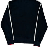 Polo By Ralph Lauren Striped Track Jacket - Medium Black Cotton