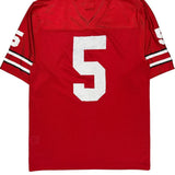 Nike Football Jersey - Medium Red Polyester