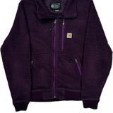 Carhartt Fleece Jacket - Medium Purple Polyester