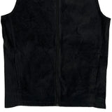 Tall Columbia Camo Fleece Jacket - Large Black Polyester
